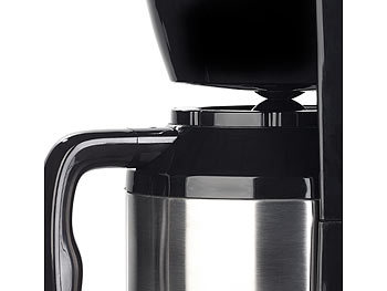 Rosenstein & Söhne Filterkaffee-Maschine, Isolierkanne, für 8 Tassen (Versandrückläufer)