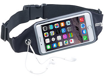 Handygürtel: Xcase Wasserfester Sport-Laufgürtel für Smartphones, iPhones, Touch-Fenster
