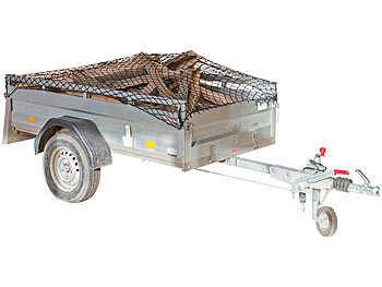 Anhängernetz für den Abtransport von Gepäck, Koffer, Fracht, Möbeln, Schrank, Holz, Brennholz