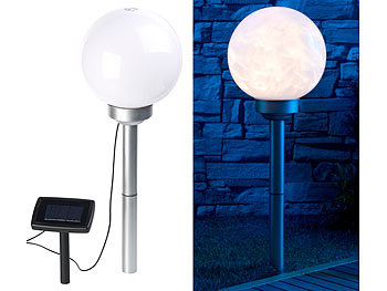 LED-Garten-Lampen mit automatischem Licht bei Dunkelheit, Nächten, wenig Licht, nachts