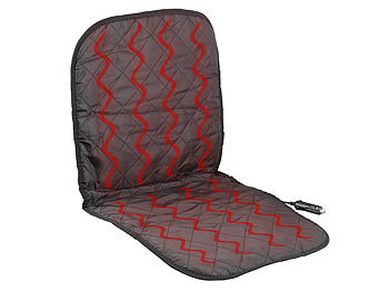Beheizbarer Sitzbezug: Lescars Beheizbare Universal-Kfz-Sitzauflage für den 12-Volt-Anschluss