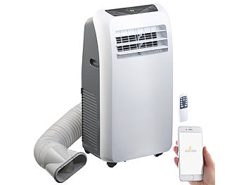 Klimaanlage Alexa: Sichler Mobile Klimaanlage, 9.000 BTU/h, 2.600 Watt, WLAN & App-Steuerung