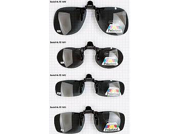 Speeron Sonnenbrillen-Clip "Oval" für Brillenträger, polarisiert