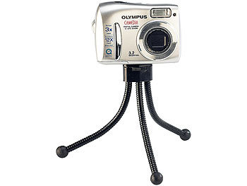 Somikon Selfie-Stick-Set TS-100.BZ für Smartphone und Digicam