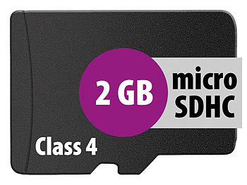 microSD / Transflash Speicherkarte 2 GB Class 4