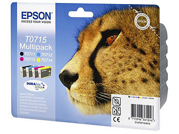 Stylus Sx 415, Epson: Epson Original DuraBrite Ultra Ink 4 Color Multipack T071540