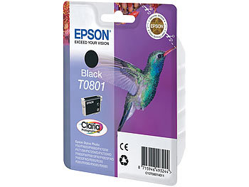 Epson Original Tintenpatrone T08014010, black