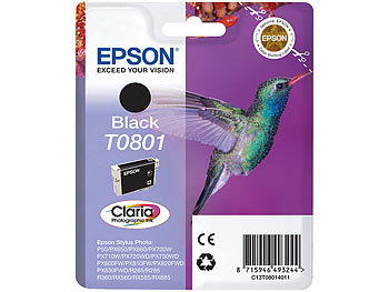 Epson Original Tintenpatrone T08014010, black