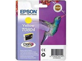 Epson Original Tintenpatrone T080440, yellow