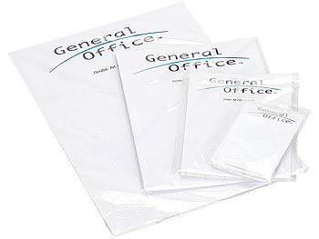 General Office 5 Kalt-Laminiertaschen für Dokumente im Format DIN A4