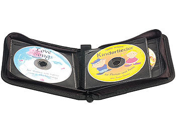Xcase CD/DVD/BD-Tasche für 24 CD/DVD/BDs
