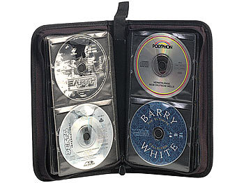 Xcase CD/DVD/BD-Tasche für 48 CD/DVD/BDs