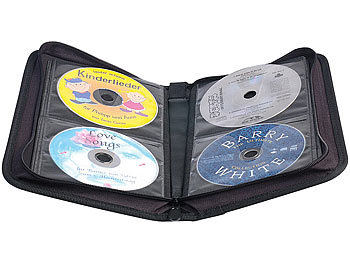 Xcase CD/DVD/BD-Tasche für 48 CD/DVD/BDs