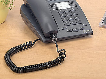 Telefon Kabelverdrehschutz