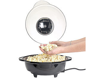 Rosenstein & Söhne Profi-Popcorn-Maschine "Show" für zu Hause, 500 Watt