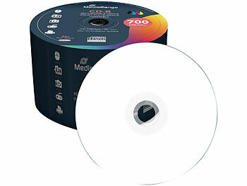 CD Rohlinge: MediaRange CD-R 700MB 52x printable, 50er-Spindel