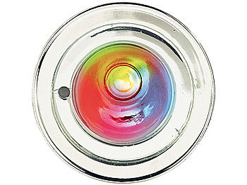 Lunartec Fernsteuerbarer LED-Spot, Multicolor, 5 W, E14, 230 V