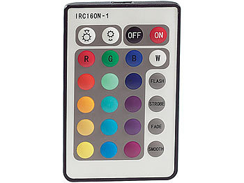 Lunartec LED-Spot Multicolour, 5 W, E14 - 3 Stk. incl. Fernbedienung