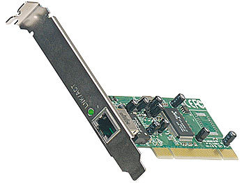 Gigabit Netzwerkkarte 32 Bit 10/100/1000Mbit PCI