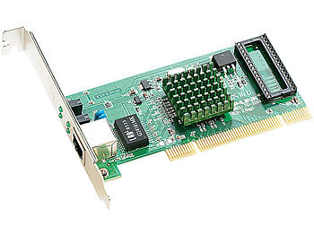 Gigabit Netzwerkkarte 32 Bit 10/100/1000Mbit PCI
