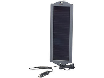 Solar Batterie Ladegerät: revolt Erhaltungs-Solargerät für Auto- / PKW-Batterie 12V, 1,5W
