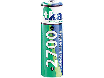AA aufladbare Batterien