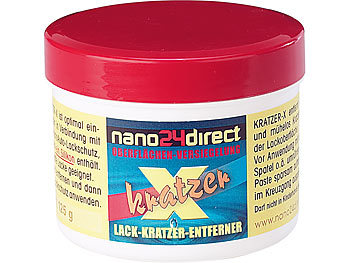 nano24direct Nano Kratzer-X Lack-Kratzer-Entferner, 125-g-Dose