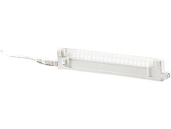 Lunartec Universal SMD-LED-Leiste, warmweiß mit 1,2m Kabel 4er-Set