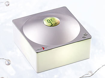 Lunartec 3in1-Hologramm-Uhr mit Wohlfühl-Farbwechsel & Naturklängen