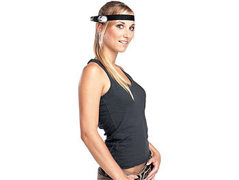 Lunartec Stirnband für Taschenlampen