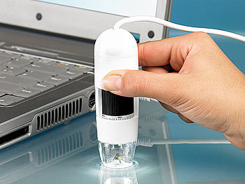 Somikon USB Digital-Mikroskop-Kamera 10x - 200x