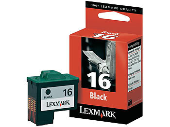 Lexmark Original Tintenpatrone 10N0016E (No.16), black