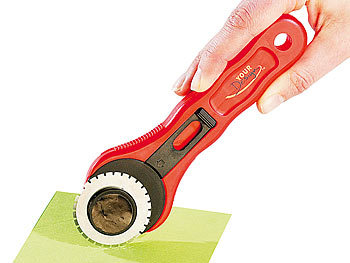 Your Design 2er-Set Rundmesser mit Perforationsklinge Perforationsmesser