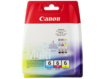 CANON Original Tintenpatronen im 3er-Pack,c/m/y (BCI-6C/M/Y)