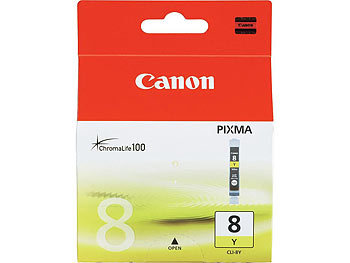 Original Tintenpatronen für Tintenstrahldrucker, Canon: CANON Original Tintenpatrone CLI-8Y, yellow