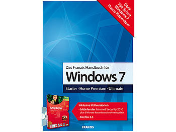 FRANZIS Das Franzis-Handbuch für Windows 7 (mit Antiviren-Software auf CD-ROM)