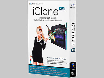 Spezial-Effekte Software: S.A.D. iClone 4.2 mit 3D-Unterstützung
