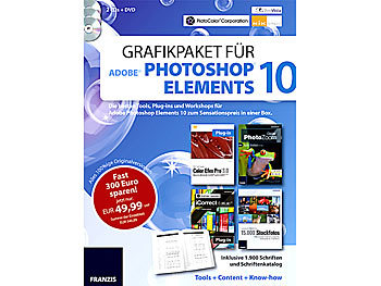 FRANZIS Grafikpaket für Adobe Photoshop Elements 10