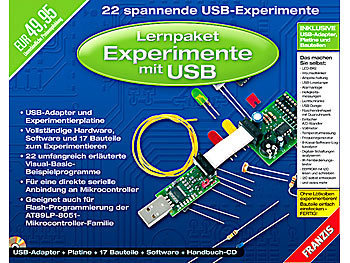 Lernpaket Experimente mit USB