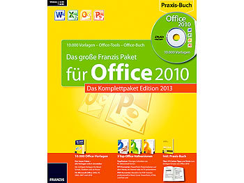FRANZIS Das große Franzis Paket für Office 2010 Edition 2013