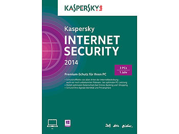 Kaspersky Internet Security 2014 3 Lizenzen
