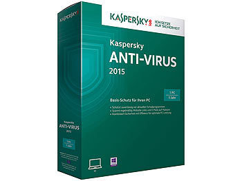 Kaspersky Anti-Virus 2015 (inkl. Update auf 2016)