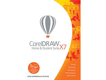 Corel CorelDraw Home & Student Suite X7 (3 Lizenzen)