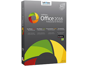 SoftMaker Office Professional 2016 (für 3 PCs)