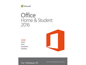 Microsoft Office 2016 Home & Student: Word, Excel, PowerPoint, OneNote