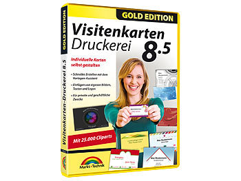 drucken Software: MUT Visitenkarten-Druckerei 8.5 Gold Edition