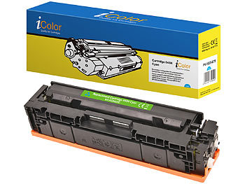Drucker Cartridge, Canon: iColor Toner-Kartusche 045H für Canon-Laserdrucker, cyan (blau)