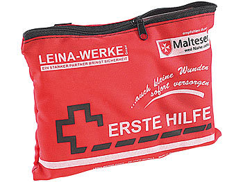 Leina-Werke Mobiles Erste-Hilfe-Set 23-teilig Nylontasche mit Klettschlaufen
