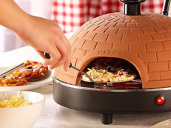 Pizza-Dome mit Terrakottabackhauben