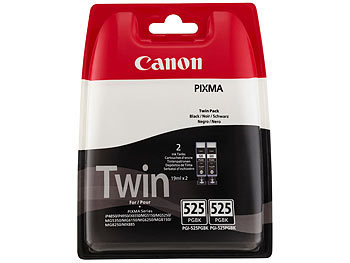 CANON Original Tintenpatronen Twinpack PGI-525PGBK, black
